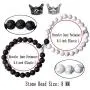 XIANNVXI Couples Magnetic Mutual Attraction Distance Bracelets King&Queen Crown Couple Bracelets His and Her Lover Lava Rock Healing Crystal Beads Bracelet Jewelry Gifts XIANNVXI Couples Magnetic Mutual Attraction Distance Bracelets King&Queen Crown Couple Bracelets His and Her Lover Lava Rock Healing Crystal Beads Bracelet Jewelry Gifts
