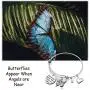 Memorial Butterfly Bracelet Butterflies Appear When Angels are Near Butterfly Lover Gift Loss of Love One Gift