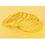 Touchstone New Indian Bollywood Fine Cut Channel Work Thin Designer Bangle Bracelets. Set of 12. in Antique Gold Tone for Women. Touchstone New Indian Bollywood Fine Cut Channel Work Thin Designer Bangle Bracelets. Set of 12. in Antique Gold Tone for Women.