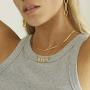 Hidepoo Custom Name Necklace Personalized, 14K Gold Plated Old English Customized Nameplate Necklace Personalized Initial Name Necklace Custom Jewelry Gifts for Women Gothic Font Style