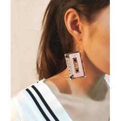 CutieJewelry Cassette Tape Dangle Cute Pretty Earrings