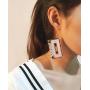 CutieJewelry Cassette Tape Dangle Cute Pretty Earrings