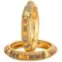 Efulgenz Indian Bollywood CZ Crystal Rhinestone Gold Plated Multicolor Beaded Wedding Bridal Bracelet Bangle Set Jewelry Efulgenz Indian Bollywood CZ Crystal Rhinestone Gold Plated Multicolor Beaded Wedding Bridal Bracelet Bangle Set Jewelry