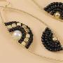 DAMLENG Fashion Bohemain Handmade Multicolor Beaded Dangle Drop Hoop Earrings for Women Girls Statement Unique Nation Earring Jewelry Gifts