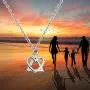 BEKECH Adoption Jewelry Adoption Gift Adoption Heart Pendant Necklace Adoptive Mom Jewelry Foster Mom Gift Stepmom Gift