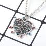 Stranger Things Necklace - Movie Fan Horror Show Inspired Christmas Halloween Cosplay Eleven Alphabet Dont Lie Vintage Necklace Jewelry Gifts for Girls