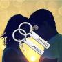 MAOFAED Couple Keychain Set Owner and Owned Keychain BDSM Gifts Daddydom Gift DDLG Gifts Babygirl Gift Couple Gift