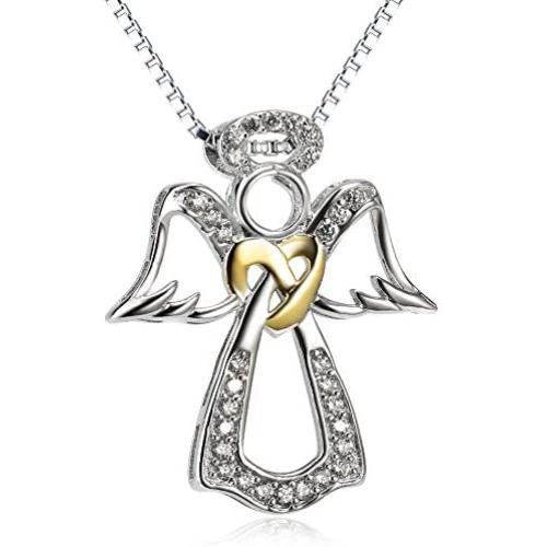 Sterling Silver''You Are My Angel'' or Guardian Angel or Urn Pendant Necklace for Women Girls