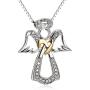 Sterling Silver''You Are My Angel'' or Guardian Angel or Urn Pendant Necklace for Women Girls