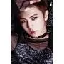 SUNSCSC Vintage Punk Goth Studded Rivet Pu Leather Collar Choker Necklace