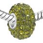 LovelyJewelry Jan-Dec Simulated Birthstone Charms Red Synthetic Crystal Beads for Bracelets