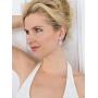 Mariell Dainty Cubic Zirconia Crystal Teardrop Earrings for Brides, Wedding & Bridal Jewelry for Women
