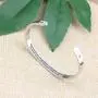 Raysunfook Whenever You Feel Overwhelmed Remember Whose Daughter Granddaughter You are and Straighten Your Crown Bracelet Inspirational Cuff Bangle Gifts