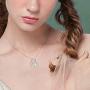 POPKIMI Sterling Silver S925 Cute Animal Necklace for Women Girls Birthday Jewelry Gifts