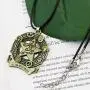 KANGSHUN JoJo Bizarre Adventure Golden Wind Necklace Jewelry - JoJo Stand Arrow Requiem Arrow Pendant with Gift Box, Professional Quality, for Boys Girls KANGSHUN JoJo Bizarre Adventure Golden Wind Necklace Jewelry - JoJo Stand Arrow Requiem Arrow Pendant with Gift Box, Professional Quality, for Boys Girls