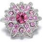 LOVGLISTEN 12pcs 20mm Snap Button Chunk Jewelry Charms Snap Bracelet Accessories for Women