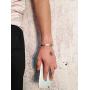 Stainless Steel Antique Retro Reminder Inspiration Message Quote Open Cuff Bangle Bracelets for Men Boy