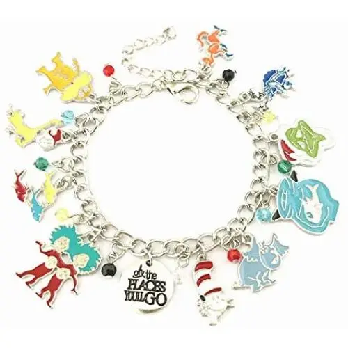 Universe of Fandoms Anime cartoon Cat in the Hat Classic Cartoon Seus Bracelet Gifts for Women girl