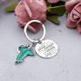 SEIRAA Elven Green Leaf Movie Inspired Jewelry Gift for Fans Always Remember You’re Braver Than You Believed Key Chain