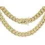Cuban Link 14k Gold Plated Miami Cuban Chain 14MM, Real Solid Stainless Steel Fashion Gold Jewelry Cuban Link 14k Gold Plated Miami Cuban Chain 14MM, Real Solid Stainless Steel Fashion Gold Jewelry