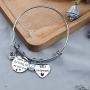 Step Mother Gift Thank You for Loving Me as Your Own Step Mother Bracelet Step Mom Bracelet Step Mom of Bride Gifts Adoption Bracelet Foster Mom Gift（BR-As your own）