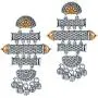 Aheli Bohemian Oxidized Dangle Designer Earrings Indian Vintage Inspired Ethnic Fashion Jewelry for Women Aheli Bohemian Oxidized Dangle Designer Earrings Indian Vintage Inspired Ethnic Fashion Jewelry for Women