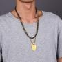 PROSTEEL Saint Michael The Archangel Necklace Pendant & Chain Catholic Religious Jewelry