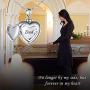 S925 Mom Dad Forever in My Heart Urn Pendant Necklace Cremation Jewelry Memorial Sterling Silver Jewelry Necklace for Ashes Keepsake Jewelry