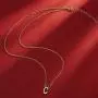 Harlermoon Cubic Zirconia Initial Necklace 14K Gold Plated A-Z Letter Necklace Tiny Monogram Name Jewelry for Women Girls