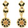MUCH-MORE Indian Traditional Gold Tone Bridal Necklace Earrings Set Ethnic Wedding Party Fashion Jewelry for Women
