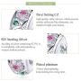 VOROCO 925 Sterling Silver Cubic Zircon Bracelets Charms Vacation Journey Scenery Fire Balloon Seagull Submarine Charms Beads Gifts for Women Girls Pandora Jewelry
