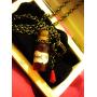 Vampire Blood in a Bottle Vial Necklace - Drink Me Necklace - Gothic Drink Me - Blood Vial - Halloween Jewelry Gift