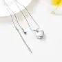 constantlife Cremation Jewelry Memorial Urn Necklace for Ashes Love Heart Pendant Stainless Steel Ashes Holder Personalized Customization Engravable Keepsake constantlife Cremation Jewelry Memorial Urn Necklace for Ashes Love Heart Pendant Stainless Steel Ashes Holder Personalized Customization Engravable Keepsake