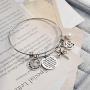G-Ahora Outlander Themed Gifts Sing Me A Song Lyrics Dragonfly Bracelet Keychain Skye Boat Song Claire Jamie Fraser Lover Gift for Outlander Fans