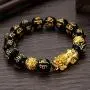 Ddgdxc Feng Shui Wealth Bracelet, Pi Xiu Obsidian Bracelet for Women Men, Good Luck Dragon Bracelet Attract Wealth Money Feng Shui Jewelry Ddgdxc Feng Shui Wealth Bracelet, Pi Xiu Obsidian Bracelet for Women Men, Good Luck Dragon Bracelet Attract Wealth Money Feng Shui Jewelry