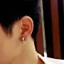 2pcs Luxury Silver Skull Stud Earrings for Mens Womens, Sterling Silver Gothic Earring, Biker Jewelry 2pcs Luxury Silver Skull Stud Earrings for Mens Womens, Sterling Silver Gothic Earring, Biker Jewelry