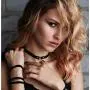 Jewdreamer 9 Pcs PU Leather Punk Choker Necklace Gothic Collar Choker Leather Rivets Spiked Choker for Women Adjustable Jewdreamer 9 Pcs PU Leather Punk Choker Necklace Gothic Collar Choker Leather Rivets Spiked Choker for Women Adjustable