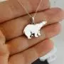 FashionJunkie4Life Sterling Silver Polar Bear Pendant Necklace, 18'' Chain