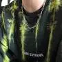 KDIZI Eboy Chains Punk Style Barbed Wire Necklace for Men Silver 20 Inches