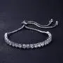 ASHMITA Fashion Adjustable Chain Bracelet for Women,Cubic Zirconia Rose Gold Gift Bracelet of Luxury Shining Jewelry ASHMITA Fashion Adjustable Chain Bracelet for Women,Cubic Zirconia Rose Gold Gift Bracelet of Luxury Shining Jewelry