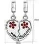 JMQJewelry Wife Husband Heart Love Charm Birthday Birthstone Month Clover Dangle Charms for Bracelets Women Jewelry Valentines Day Christmas JMQJewelry Wife Husband Heart Love Charm Birthday Birthstone Month Clover Dangle Charms for Bracelets Women Jewelry Valentines Day Christmas