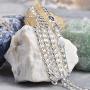 Mens 4mm Solid Sterling Silver .925 Curb Link Chain Necklace, Made in Italy