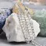Mens 4mm Solid Sterling Silver .925 Curb Link Chain Necklace, Made in Italy