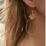 CanB Geometry Pineapple Dangle Earrings Drop Jewelry Ear Studs for Women Girls CanB Geometry Pineapple Dangle Earrings Drop Jewelry Ear Studs for Women Girls