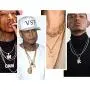 Custom Multiple Bling Bubble Letter Necklace 1-6Pcs 18K Gold Plated Statement Crystal Hip Hop Jewelry Personalized Lab Diamond Initials Pendant with Spiga Rope Chain or Tennis Chain 18-30 Inch, Send Gift Box