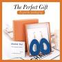 Jagucho Leather Earrings Dangle for Women, Lightweight Earrings Drop for Teen Girls, Gifts for Women