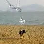 Dog Paw Print Pendant Infinity Love Heart Necklace Dogs Lover Gift Dog Paw Print Pendant Infinity Love Heart Necklace Dogs Lover Gift