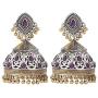 Aheli Tribal Muse Collection Antique Oxidized Indian Jhumki Earrings for Women Wedding Traditional Ethnic Fashion Jewelry