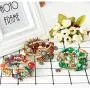 FIBO STEEL 6 Sets Bohemian Stackable Bead Bracelets for Women Stretch Multilayered Bracelet Set Multicolor Jewelry FIBO STEEL 6 Sets Bohemian Stackable Bead Bracelets for Women Stretch Multilayered Bracelet Set Multicolor Jewelry