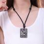 Coostuff Rock Hip hop Men Women Jewelry Fashion Eagle Pendant Genuine Leather Necklace Chokers Necklaces